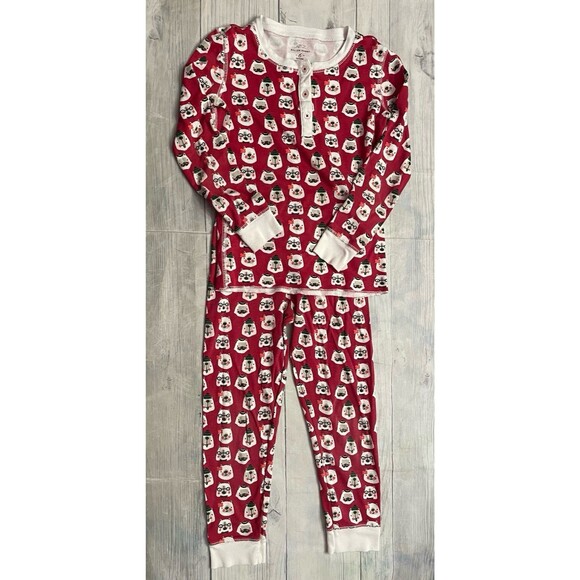 Roller Rabbit Bearry Holidays Christmas 2-Piece Pajamas (PJs), Size Youth 6 - Picture 1 of 9